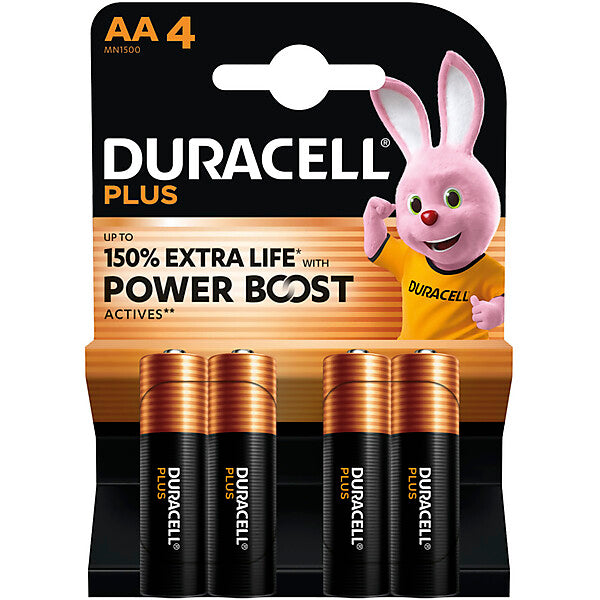 Hückmann DURACELL Mignon AA Plus Power Boost 151255 (Bli4)